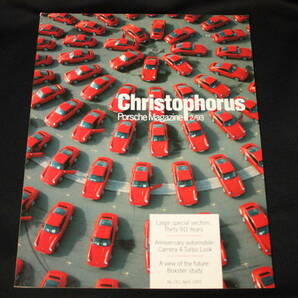 ★1993年4月 ポルシェ広報誌 クリストフォーラス christophorus 241号(911 30周年特集/964ジュビリー/ボクスター試作車) 英語版+日本語訳本の画像1