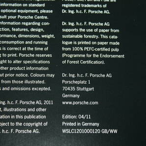★2012年モデル ポルシェ911 997カレラ/S/カレラ4/4S/タルガ/カブリオレ 厚口カタログ（997後期型）ポルシェAG発行 英語版の画像10