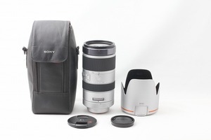 ◆極上美品◆ソニー Sony 70-400mm F4-5.6 G SSM SAL70400G フード 三脚座 ケース◇M44218