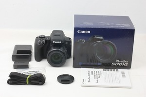 ◆ほぼ新品◆キヤノン CANON PowerShot SX70 HS ブラック 付属品完備 元箱◇ME43198