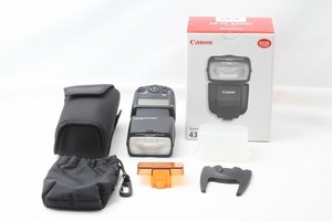 ◆超極上美品◆キヤノン Canon 430EX III-RT スピードライト 付属品満載 元箱◇ME43408