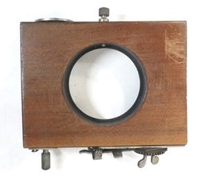 ビンテージ カメラ部品 木製 ソロントンシャッター 大判カメラ用 ローラーブラインドシャッター 19世紀後半 SMN604