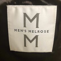 MEN'S MELROSE メンズメルローズ セットアップ 5(XL程度) グレー 通年 スーツ ジャケット スラックス ヘリンボーン_画像9