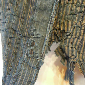 ボロ 野良着 アート 刺し子 継ぎ接ぎ 木綿 古布 古着 襤褸 vintage noragi boro art textile sashiko patchwork の画像6