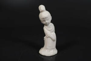 [ peace ](9062) China old . Tang thing white south capital Tang young lady doll ornament virtue . kiln white Goryeo 