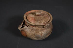 [ peace ](9328) author thing Bizen . Bizen . bin kiln seal have . tea utensils small teapot 