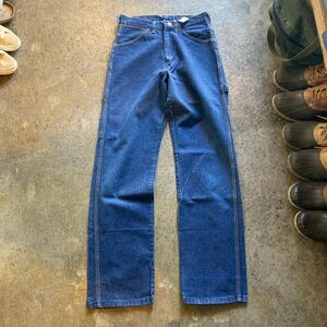  Vintage Vintage big Ben BIGBEN work pants Denim pe Inter USA made 70s 70 period 