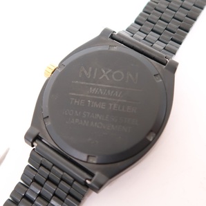 【NIXON】ニクソン タイムテラー MINIMAL QZ時計 メンズ 動作確認済の画像8