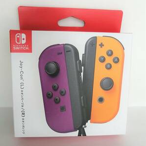Nintendo Switch Joy－Con(L) ネオンパープル/（R）ネオンオレンジ ジョイコン 新品未開封