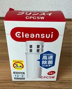 ★未使用★ クリンスイ 浄水器 ポット型 交換カートリッジ 2個入り CPC5WーNW