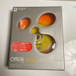 Microsoft Office v.X for Mac アカデミックパック OSX 10.1以上の画像1