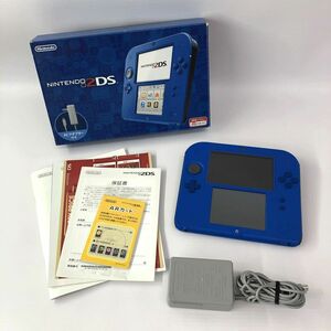  Nintendo 2DS blue Nintendo/ shop front / other molding selling together { game * mountain castle shop }I1061