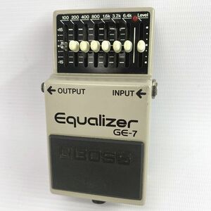 BOSS GE-7 Equalizer ボス/イコライザー/エフェクター/店頭/他モール併売 《楽器・山城店》A2412