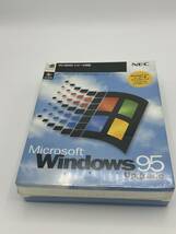 新品未開封品 PC-9800シリーズ対応 Windows 95 アップグレード（ Windows3.1 ユーザー用 ）正規品 NECドライバキット付き 『送料無料』_画像1