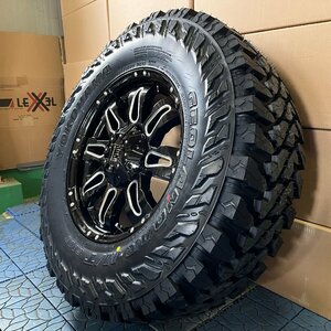 プラド ハイラックス サーフ FJ H3 LEXXEL Balano ヨコハマ ジオランダー MT G003 265/70R17 285/70R17 タイヤホイール17インチ