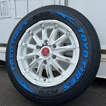 【ハイエース レジアスエース】車検対応 新品 タイヤホイール4本セット 16インチ 1台分 TOYO トーヨー H30 215/65R16 BD12_画像5