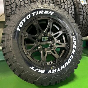 5月入荷 【リフトアップ】ジムニー JB23 JB64 タイヤホイール 16インチ BDX08 トーヨー オープンカントリー MT 225/75R16 ホワイトレター