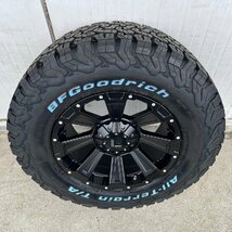 サバーバン タホ H3 シルバラード 17インチ タイヤホイール 4本セット BF Goodrich オールテレーン KO2 265/65R17 265/70R17 DeathRock_画像2