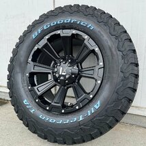 サバーバン タホ H3 シルバラード 17インチ タイヤホイール 4本セット BF Goodrich オールテレーン KO2 265/65R17 265/70R17 DeathRock_画像9