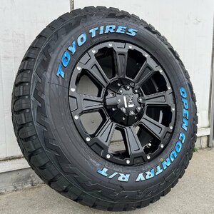 デリカD5 エクストレイル RAV4 CX5 ヴァンガード 16インチ トーヨー オープンカントリー RT 235/70R16 ホワイトレター LEXXEL【DeathRock】