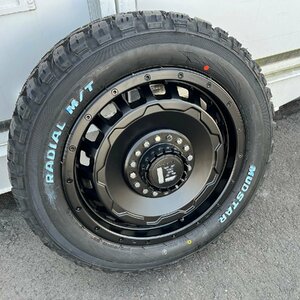 ステップワゴン VOXY セレナ タイヤホイール4本セット SwaGGer マッドスター ラジアル MT 205/60R16 ホワイトレター