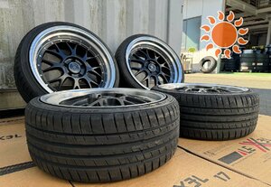 新品 夏タイヤセット 19インチ アルファード ヴェルファイア 深リム ホイール タイヤセット 特選タイヤ 245/40R19 BD00 4本セット 1台分