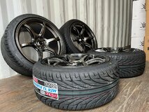 KENDA KR20 F 225/40R18 R 235/40R18 【トヨタ 86】【スバル BRZ】18インチ タイヤホイールセット Acht-6 アハト6_画像1