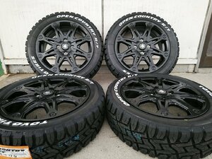 エブリイワゴン タイヤホイールセット 新品4本セット トーヨー オープンカントリー RT 165/60R15 15インチ MUD-X