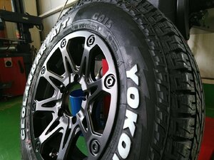 5月入荷 185/85R16 ジムニー タイヤホイールセット YOKOHAMA ジオランダー AT Bounty Collection BDX08 16インチ 新品4本セット