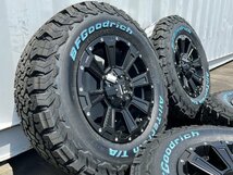 デリカD5 エクストレイル C-HR クロスロード タイヤホイール 16インチ DeathRock BF グッドリッチ A/T KO2 225/70R16 215/70R16 235/70R16_画像4