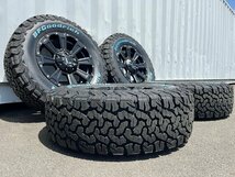 デリカD5 エクストレイル C-HR クロスロード タイヤホイール 16インチ DeathRock BF グッドリッチ A/T KO2 225/70R16 215/70R16 235/70R16_画像3