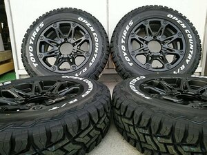 5月入荷 ジムニー タイヤホイールセット TOYO オープンカントリーRT 185/85R16 ホワイトレター 16インチ BDX08 新品4本セット