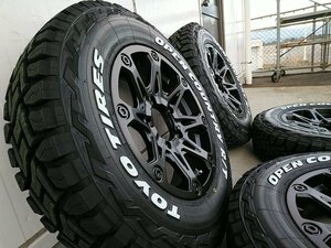 5月入荷 ジムニー サマータイヤ ホイールセット 185/85R16 ホワイトレター TOYO OPENCOUNTRY RT 16インチ BDX08 新品4本セット