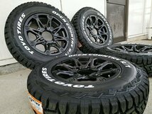 5月入荷 ジムニー タイヤホイール トーヨー オープンカントリー RT 185/85R16 ホワイトレター 16インチ BDX08 新品4本セット_画像1