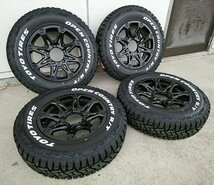 5月入荷 ジムニー タイヤホイール トーヨー オープンカントリー RT 185/85R16 ホワイトレター 16インチ BDX08 新品4本セット_画像8