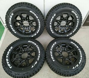 5月入荷 TOYO オープンカントリーR/T 185/85R16 ホワイトレター ジムニー タイヤホイール 16インチ BDX08 新品4本セット