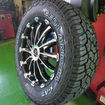 ハイエース200系 レジアスエース タイヤホイールセット 車検対応 ヨコハマ ジオランダー X-AT 215/65R16 16インチ BD12_画像10