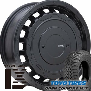 RAV4 CX5 エスクード デリカD5 エクストレイル LEXXEL SwaGGer Oldstyle トーヨーオープンカントリーMT 225/75R16 タイヤホイール 16インチ