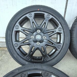 軽自動車 軽用 15インチ タイヤホイールセット ヨコハマ ブルーアース 165/50R15 165/55R15 MUD-X 新品4本セット