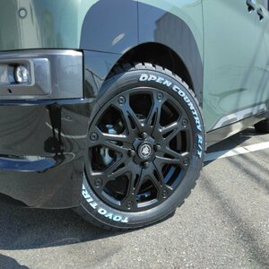 ハスラー タフト デリカミニ ウェイク スペーシアギア タイヤホイール トーヨー オープンカントリーRT 165/60R15 165/65R15