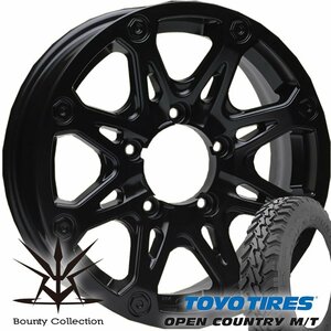 5月入荷 ジムニー JB64 JB23 JA Bounty Collection BDX08 TOYO OPENCOUNTRY MT R 195R16 タイヤホイールセット 16インチ マッドタイヤ