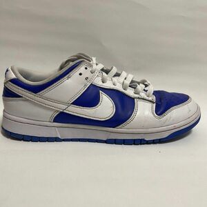 Nike Dunk Low Retro Laser Blue And White