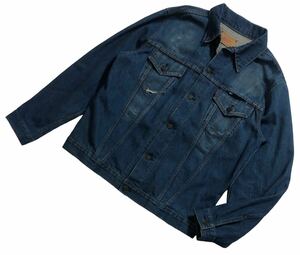 86年製 ヴィンテージ ■ Levi's リーバイス ■ 70505-0217 激シブ色落ち レッドタブ 4th フォース モデル デニム ジャケット ジージャン 44