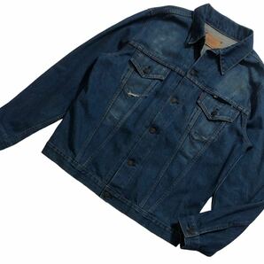 86年製 ヴィンテージ ■ Levi's リーバイス ■ 70505-0217 激シブ色落ち レッドタブ 4th フォース モデル デニム ジャケット ジージャン 44の画像1