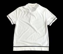 ■ LACOSTE ラコステ ■ ワニ ロゴ 刺繍 パイル地 半袖 ポロシャツ ホワイト 3_画像3