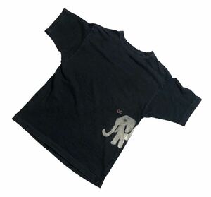 ■ 45RPM フォーティーファイブ アールピーエム ■ 象 ロゴ プリント 半袖 Tシャツ ダークグレー系 2