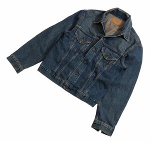 96年製 ヴィンテージ ■ Levi's リーバイス ■ 3rd サードモデル 激シブ色落ち デニム ジャケット ジージャン インディゴブルー 40