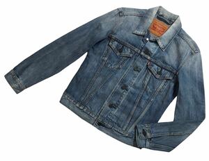 ■ Levi's リーバイス ■ 72333-0055 激シブ色落ち レッドタブ 3rd サードモデル デニム ジャケット ジージャン インディゴブルー S