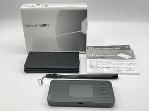 ★送料無料★NEC Speed Wi-Fi 5G X11 NAR01SHU チタニウムグレー ルーター 2703E