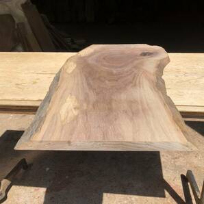 送料無料！【S711G】ウォルナット 857～865×～410×19㎜ 板材 乾燥材 木工 DIY 材木 天然木 無垢材《銘木すずめや》の画像6